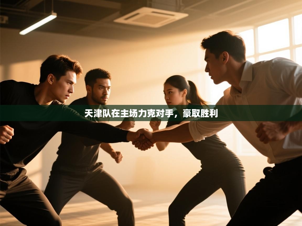 天津队在主场力克对手，豪取胜利